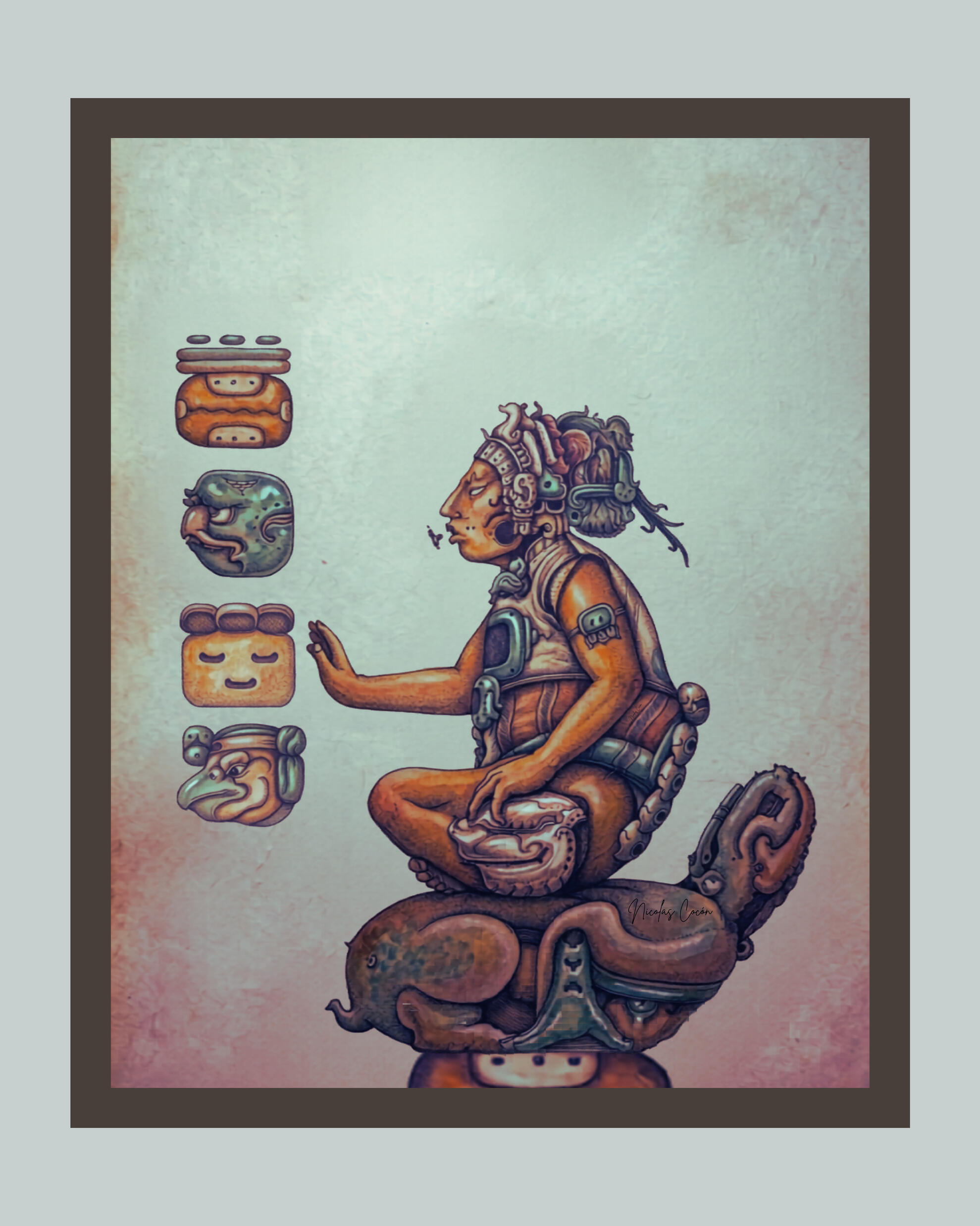 Maya art by Nicolas Cocon unique and original creativity